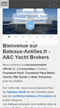 Mobile Screenshot of bateaux-antilles.fr