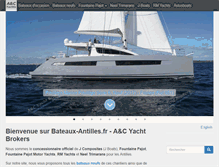 Tablet Screenshot of bateaux-antilles.fr